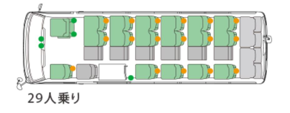 大人数での移動に便利幅広い送迎に対応いたします。